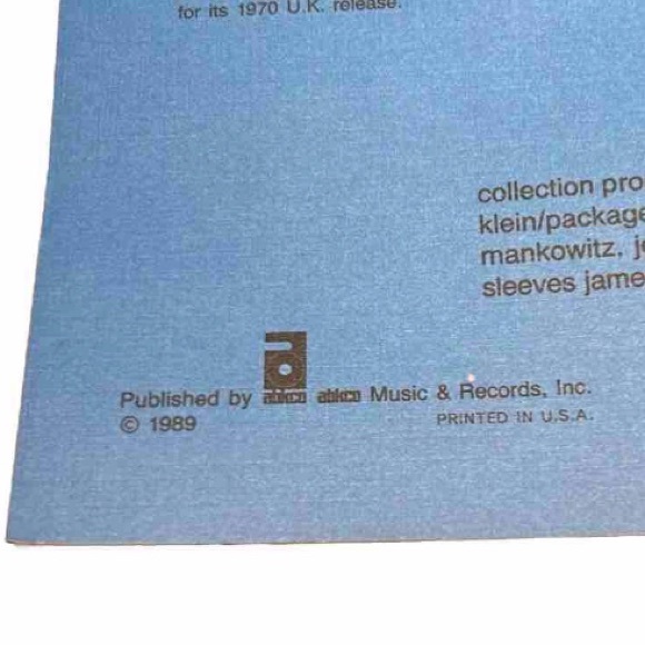 Vintage 1989 The Rolling Stones Singles Collection The London Years Lyrics Book - Picture 9 of 10